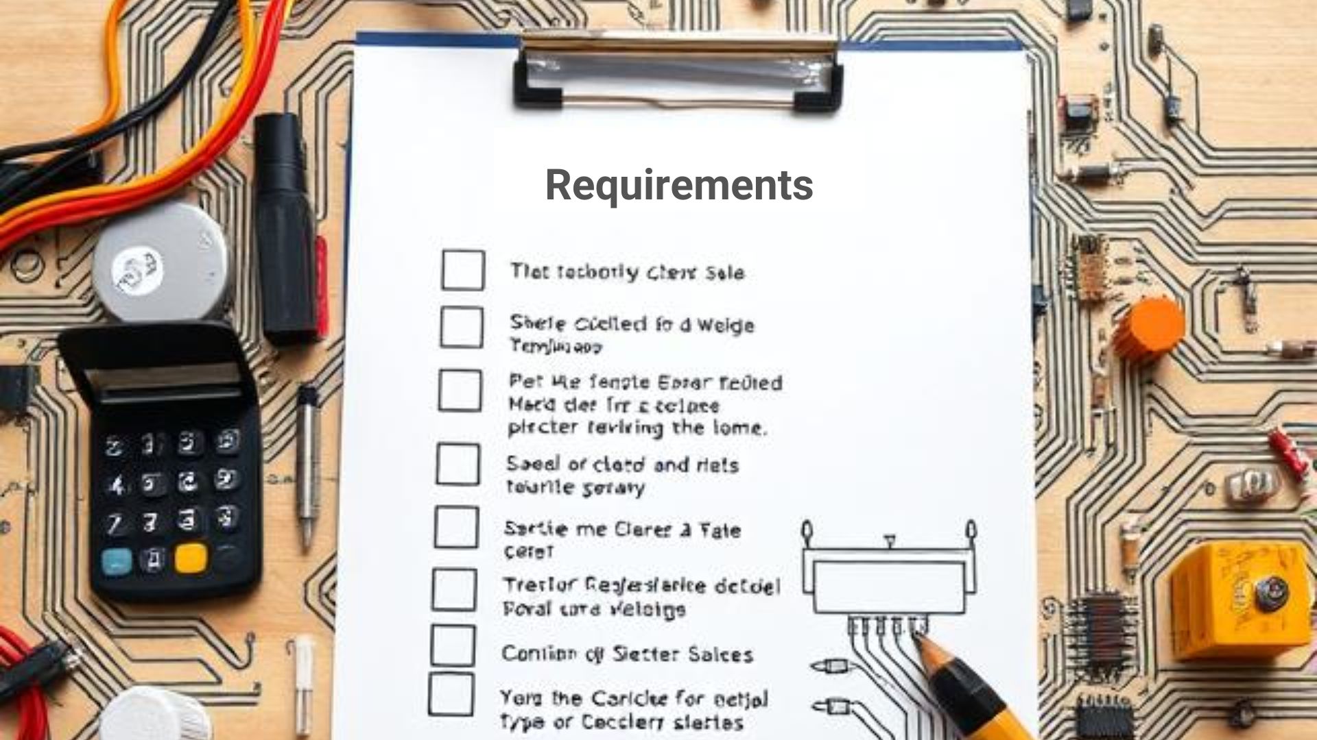 Requirements document Requirements document