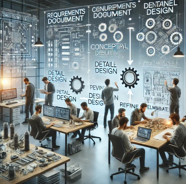 Know when to shut down a product development project with a structured gating process for Electronic Engineering and Mechanical Engineering.